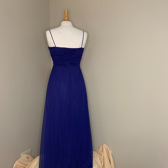B. SMART BLUE FORMAL DRESS SIZE 9/10 #26 - Picture 2 of 3